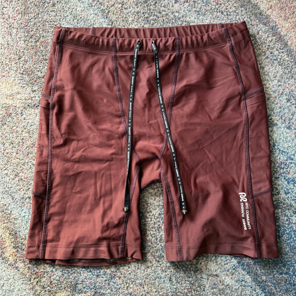 $75 Bandit | Large SUPERBEAM HALF TIGHTS - CHOCOLATE